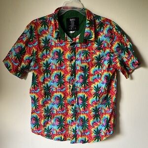 Spencer’s weed button down shirt